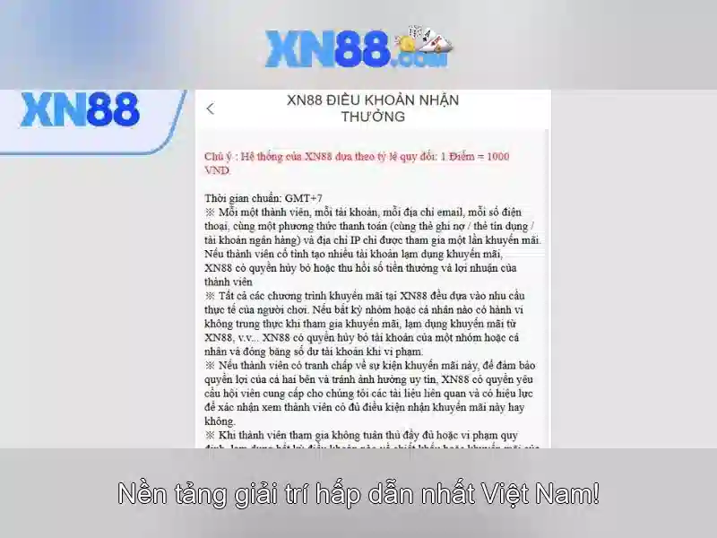 săn thưởng XN88
