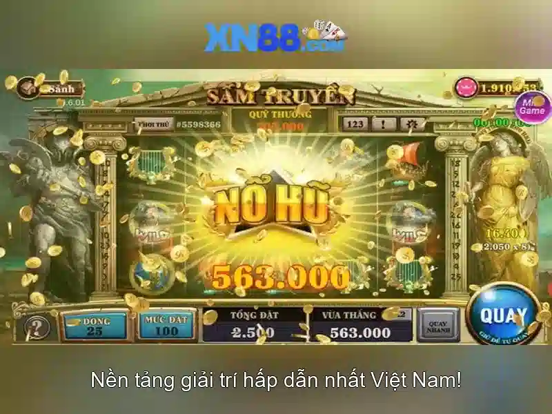 XN88 App - Trải Nghiệm Slot Đỉnh Cao Cùng Giao Diện Hiện Đại